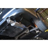 Complete 2.5" Cat Back Exhaust with N1 Style Muffler 4" Tip